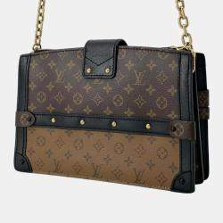 Louis Vuitton Monogram Reverse Trunk Clutch