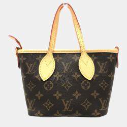 Pre Owned Louis Vuitton Neverfull BB Monogram Canvas Brown Bag