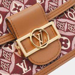 Louis Vuitton Pink Monogram Jacquard Dauphine MINI Shoulder Bag