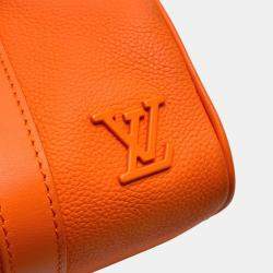 Louis Vuitton Orange LV Aerogram Crossbody Bag