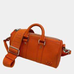 Louis Vuitton Orange LV Aerogram Crossbody Bag