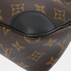 Louis Vuitton Brown/Noir Canvas Monogram Odeon NM PM Shoulder Bag