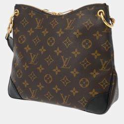 Louis Vuitton Brown/Noir Canvas Monogram Odeon NM PM Shoulder Bag