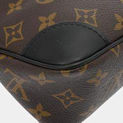 Louis Vuitton Brown/Noir Canvas Monogram Odeon NM PM Shoulder Bag