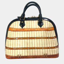 Louis Vuitton Beige Black Transformed Bag