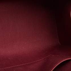 Louis Vuitton Amarante Monogram Vernis Brea MM Bag