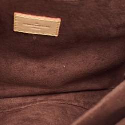 Pre Owned Louis Vuitton Monogram Canvas Pochette Metis Bag