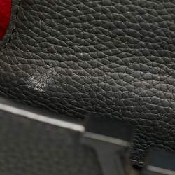 Louis Vuitton Red/Black Taurillon Leather Artycapucines MM Bag