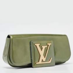 Pre Owned Louis Vuitton Givre Vernis Sobe Clutch
