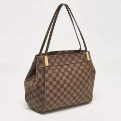 Pre Owned Louis Vuitton Damier Ebene Canvas and Leather Marylebone PM Bag