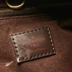 Pre Owned Louis Vuitton Damier Ebene Canvas and Leather Marylebone PM Bag