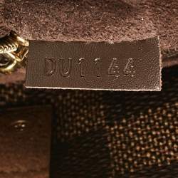 Pre Owned Louis Vuitton Damier Ebene Canvas and Leather Marylebone PM Bag