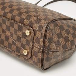 Pre Owned Louis Vuitton Damier Ebene Canvas and Leather Marylebone PM Bag