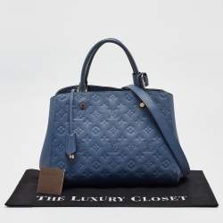 Louis Vuitton Iris Monogram Empreinte Leather Montaigne MM Bag