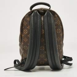 مملوكة مسبقًا Louis Vuitton Black Monogram Canvas Palm Springs PM Backpack