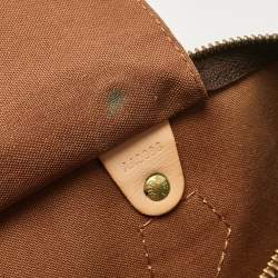 Pre Owned Louis Vuitton Monogram Canvas Speedy 35 Bag