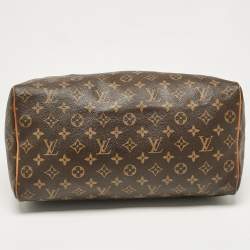 Pre Owned Louis Vuitton Monogram Canvas Speedy 35 Bag