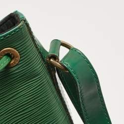 Pre Owned Louis Vuitton Green Epi Leather Petit Noe Bag