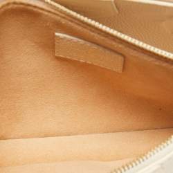 Pre Owned Louis Vuitton Cream Empreinte Leather Multi Pochette Accessoires Bag