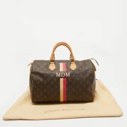 Louis Vuitton Monogram Canvas My LV Heritage Speedy 35 Bag