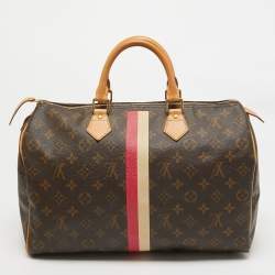 Louis Vuitton Monogram Canvas My LV Heritage Speedy 35 Bag