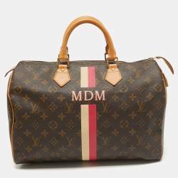 Louis Vuitton Monogram Canvas My LV Heritage Speedy 35 Bag