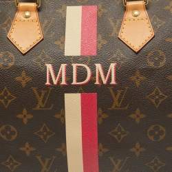 Louis Vuitton Monogram Canvas My LV Heritage Speedy 35 Bag