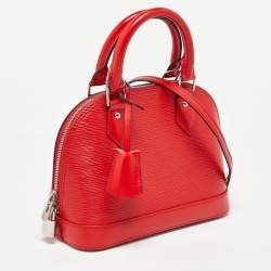 Louis Vuitton Coquelicot Epi Leather Alma BB Bag