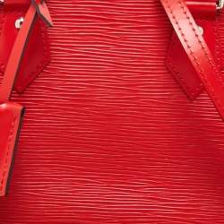 Louis Vuitton Coquelicot Epi Leather Alma BB Bag