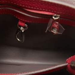 Pre Owned Louis Vuitton Multicolor Taurillon Leather Capucines BB Bag