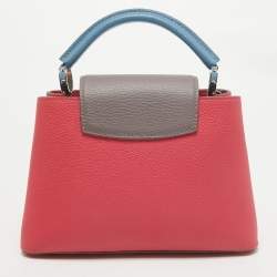 Pre Owned Louis Vuitton Multicolor Taurillon Leather Capucines BB Bag