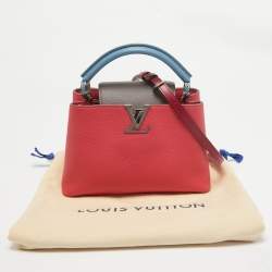 Pre Owned Louis Vuitton Multicolor Taurillon Leather Capucines BB Bag