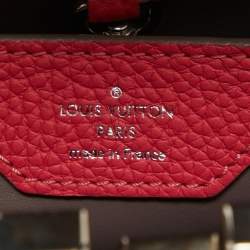 Pre Owned Louis Vuitton Multicolor Taurillon Leather Capucines BB Bag