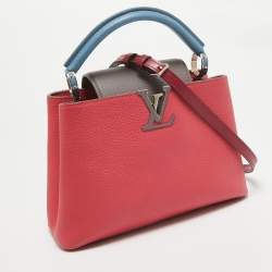 Pre Owned Louis Vuitton Multicolor Taurillon Leather Capucines BB Bag