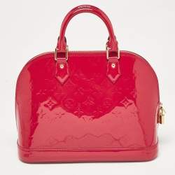 Louis Vuitton Indian Rose Monogram Vernis Alma PM Bag