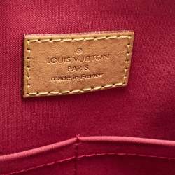 Louis Vuitton Indian Rose Monogram Vernis Alma PM Bag