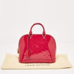 Louis Vuitton Indian Rose Monogram Vernis Alma PM Bag