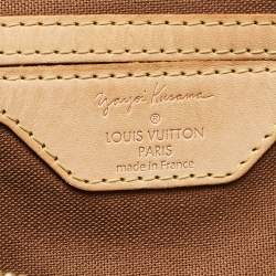 مملوكة مسبقًا Louis Vuitton Blue Monogram Canvas Limited Edition Yayoi Kusama Town Speedy 30 Bag