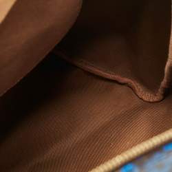 مملوكة مسبقًا Louis Vuitton Blue Monogram Canvas Limited Edition Yayoi Kusama Town Speedy 30 Bag