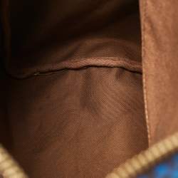 مملوكة مسبقًا Louis Vuitton Blue Monogram Canvas Limited Edition Yayoi Kusama Town Speedy 30 Bag