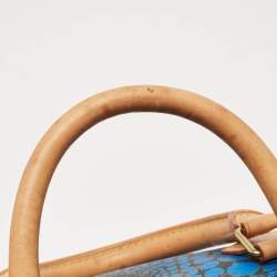 مملوكة مسبقًا Louis Vuitton Blue Monogram Canvas Limited Edition Yayoi Kusama Town Speedy 30 Bag