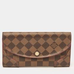 Louis Vuitton Cerise Damier Ebene Canvas Caissa Wallet