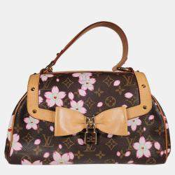 Pre Owned Louis Vuitton x Takashi Murakami Vintage Cherry Blossom Monogram Retro Bag
