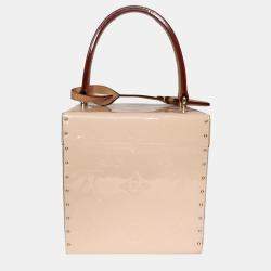 Louis Vuitton Pink Patent Bleecker Box Bag