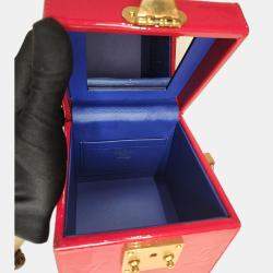 Louis Vuitton Red Patent Bleecker Box Bag