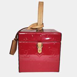 Louis Vuitton Red Patent Bleecker Box Bag