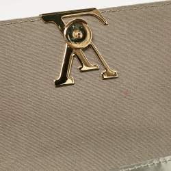 Pre Owned Louis Vuitton Givre Vernis Louise PM NM Chain Clutch