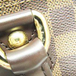 Pre Owned Louis Vuitton Ebene Damier Saleya PM Handbag