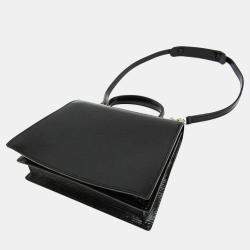 Pre Owned Louis Vuitton Black Epi Electric Sevigne Shoulder Bag