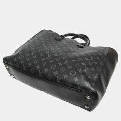 Pre Owned Louis Vuitton Black Monogram Eclipse Grand Sac Handbag
